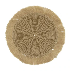 Macramé dorado